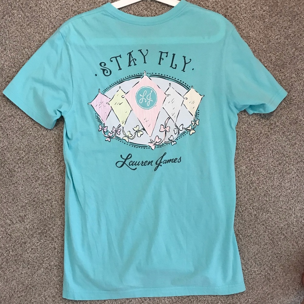 Lauren James Small Blue Shirt